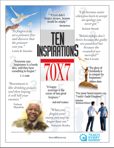 70X7 - TEN Inspirations - Quotes Poster Download