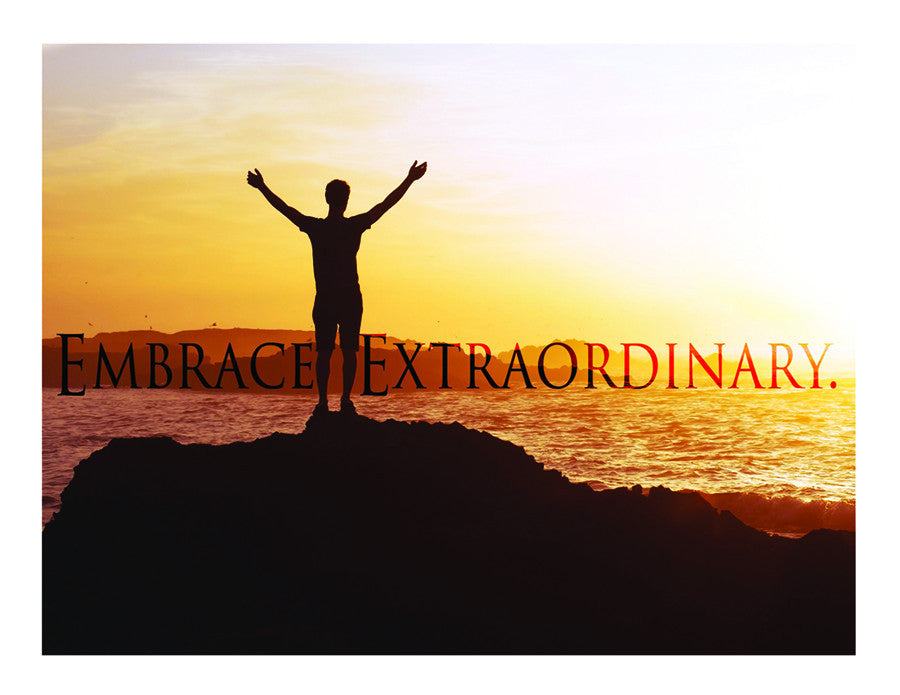 "Escape The Ordinary" - Embrace Extraordinary Poster PDF Download